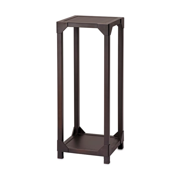 Bleck pedestal veneer - Beech-dark brown stained - Gärsnäs