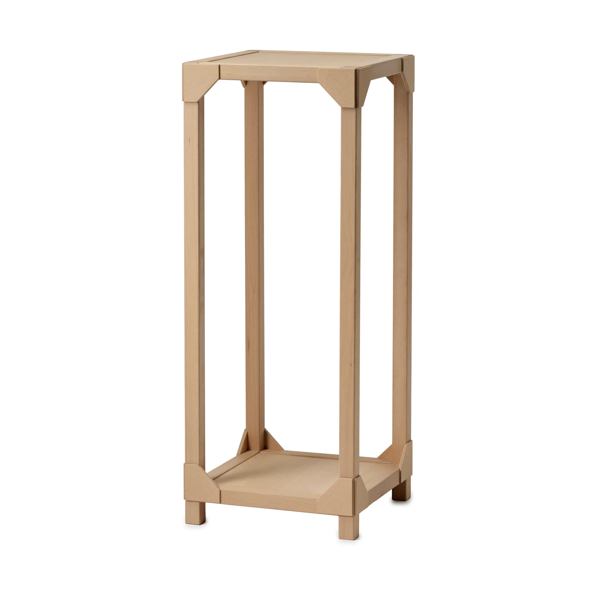 Bleck pedestal veneer, Beech-natural Gärsnäs