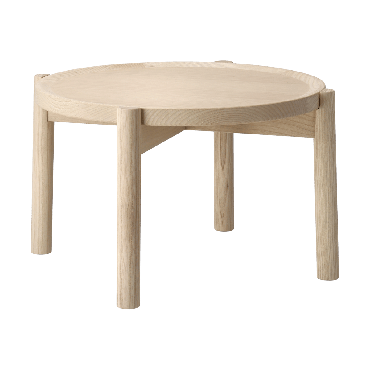 Gärsnäs Elna coffee table Ash-white-o40 cm | Scandinavian Design | Coffee tables | Beige