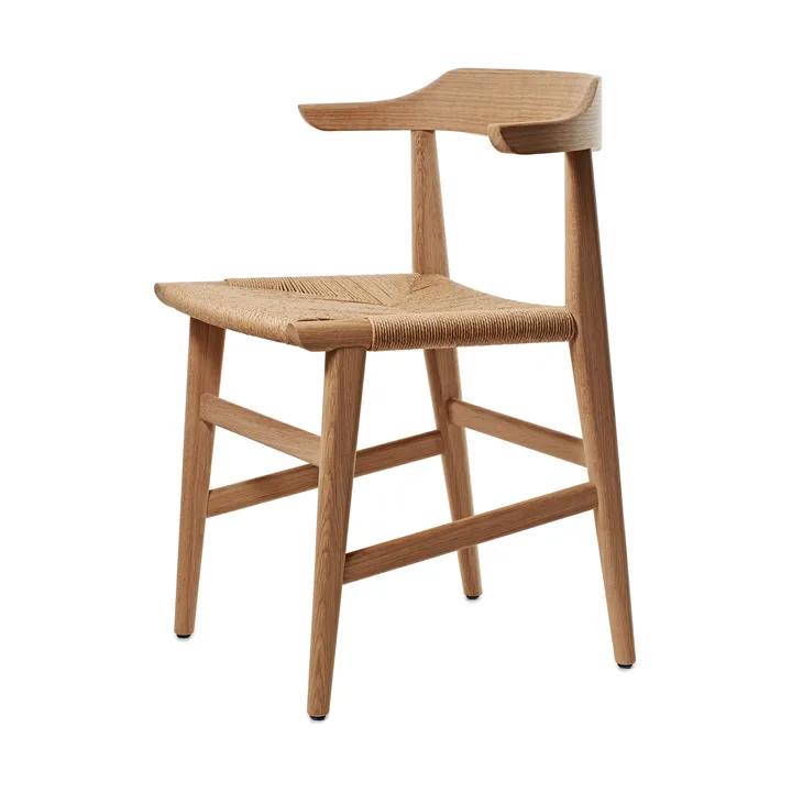 Hedda armchair - Oak natural monocoating-paper cord nature - Gärsnäs