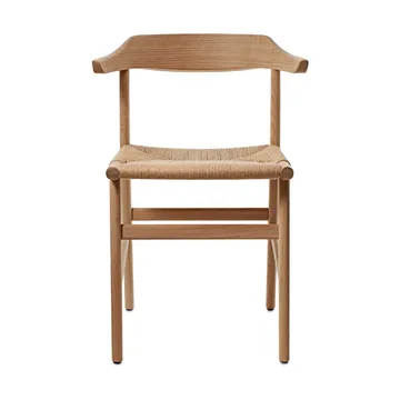 Hedda armchair - Oak natural monocoating-paper cord nature - Gärsnäs