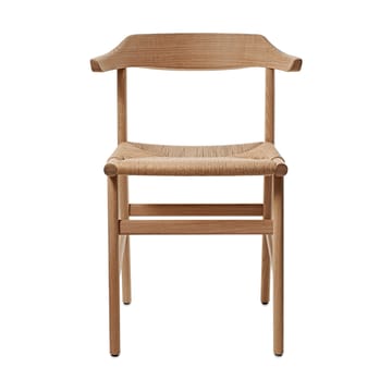 Hedda armchair - Oak-natural-paper cord nature - Gärsnäs