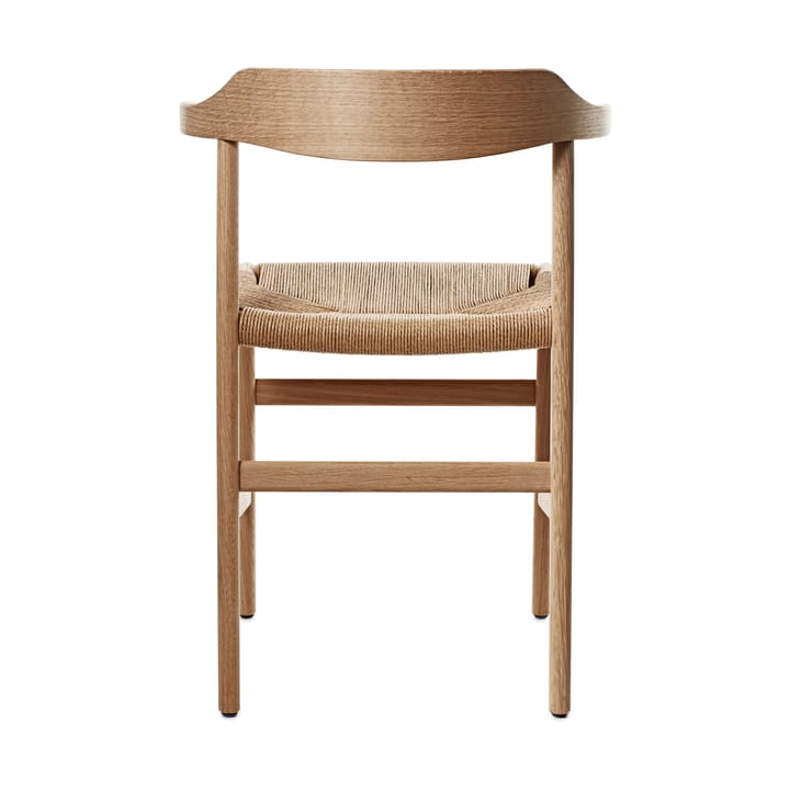 Hedda armchair - Oak-natural-paper cord nature - Gärsnäs