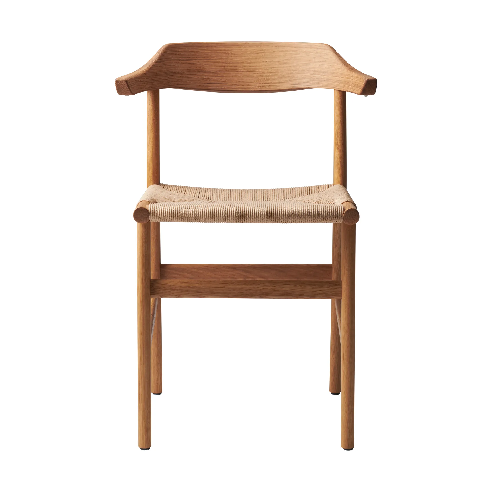 Hedda armchair, Oak-pure-paper cord natural Gärsnäs