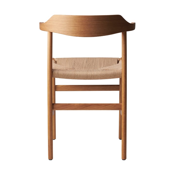 Hedda armchair - Oak-pure-paper cord natural - Gärsnäs