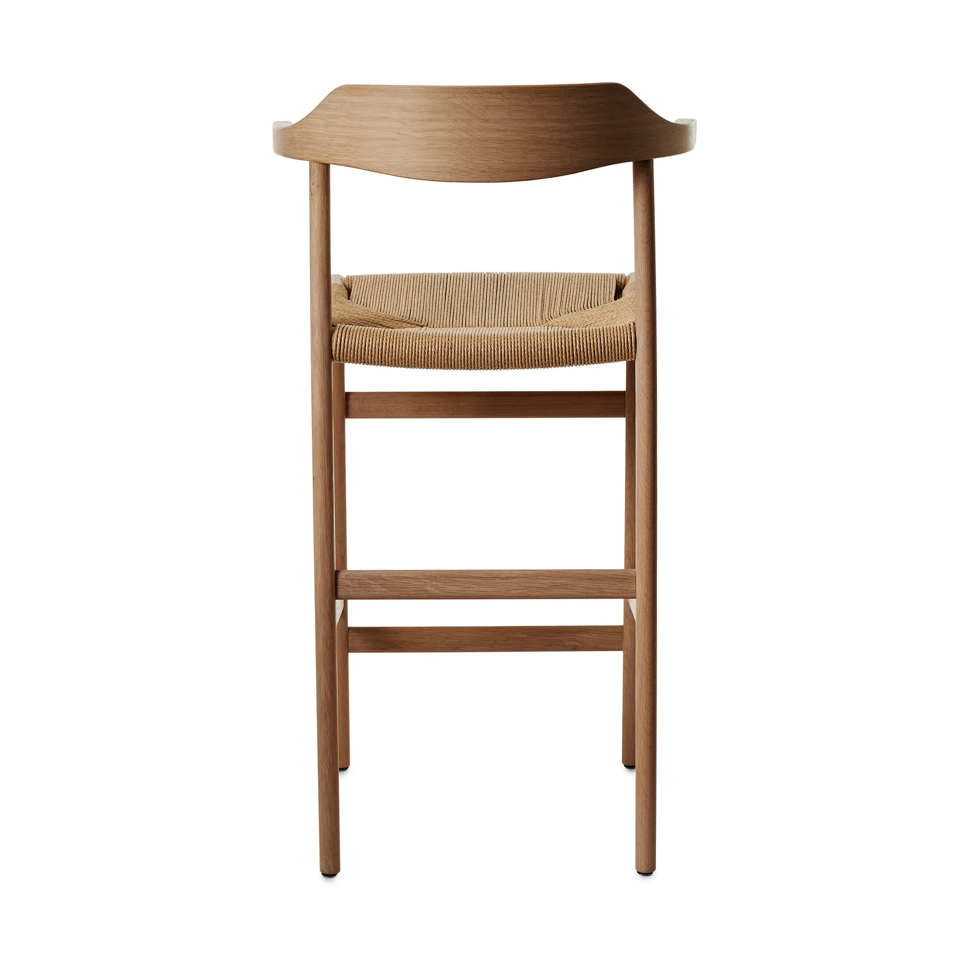 Hedda bar stool, Oak-natural-paper cord natural Gärsnäs