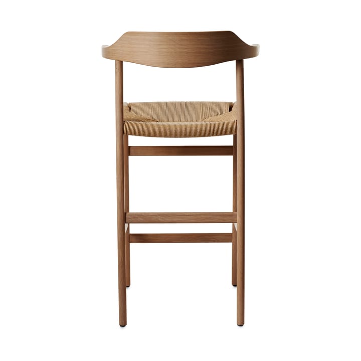 Hedda bar stool - Oak-natural-paper cord natural - Gärsnäs