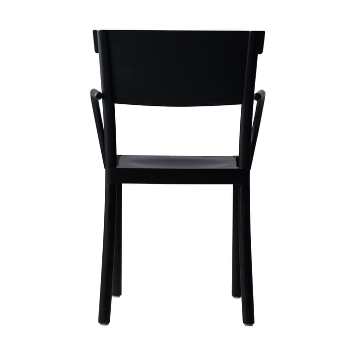 Light & Easy armchair - Ash-black stained-veneered seat - Gärsnäs