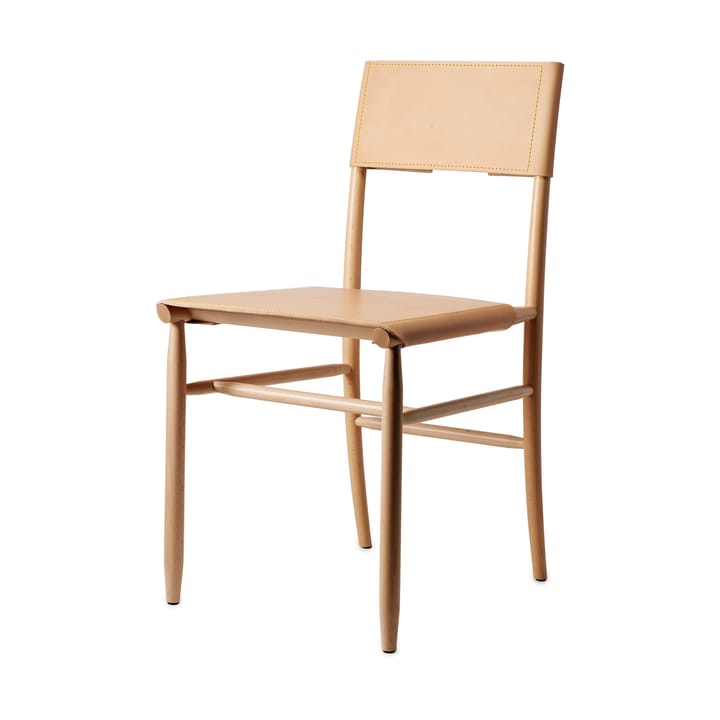 Madonna chair - Beech-natural-Tärnsjö leather natural - Gärsnäs