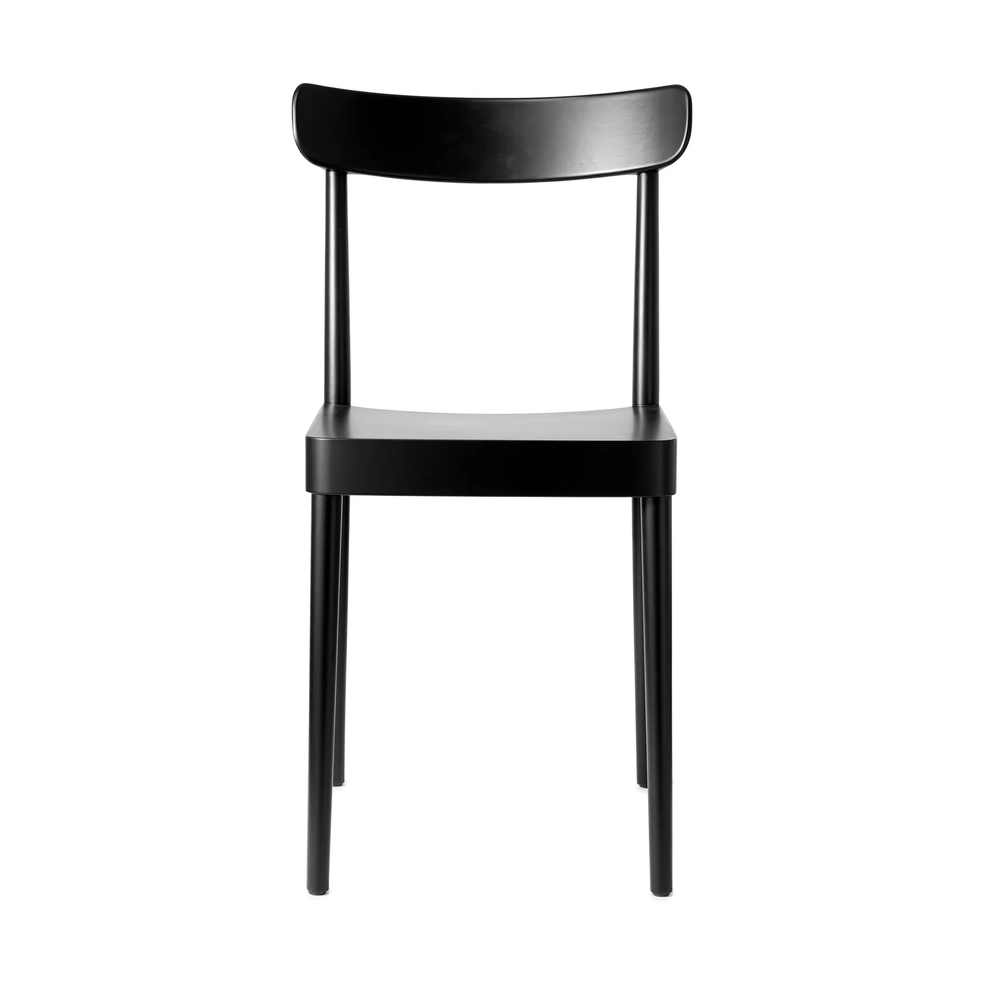 Petite chair, Veneered seat black Gärsnäs