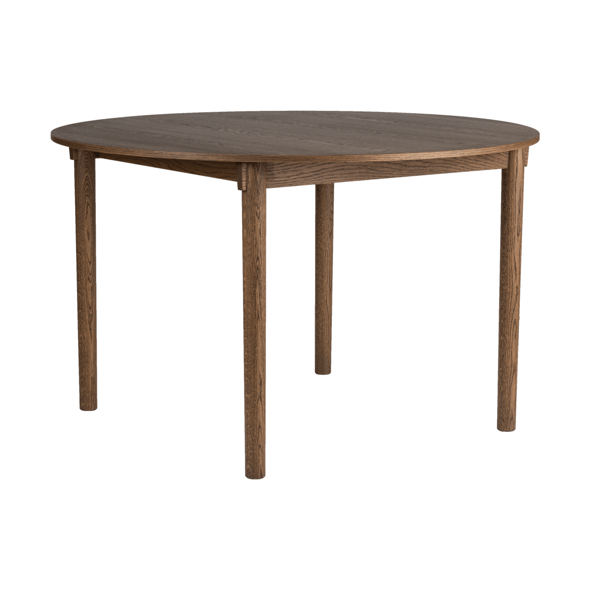 Gärsnäs Tak table o120 cm Oak-black | Scandinavian Design | Dining tables | Beige