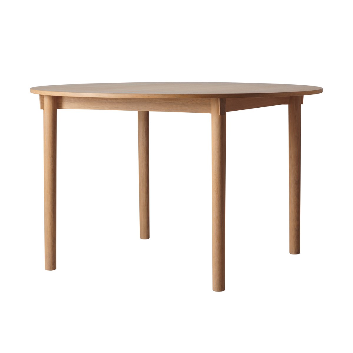Gärsnäs Tak table o120 cm Oak-natural | Scandinavian Design | Dining tables | Beige