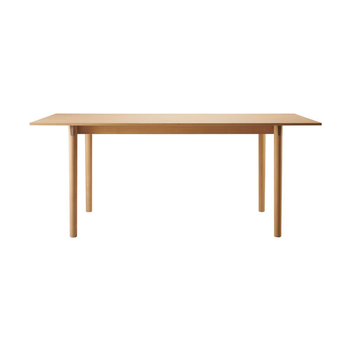 Gärsnäs Tak table 180x80 cm Oak-natural | Scandinavian Design | Dining tables | Beige