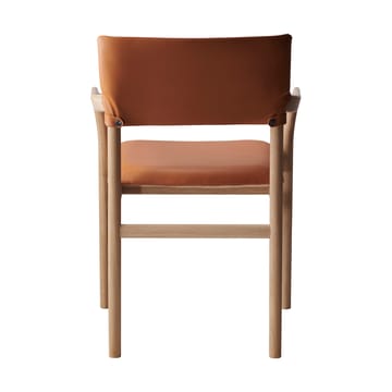 Vyn chair upholstered back - Monocoat natural-Elmosoft 43283 - Gärsnäs