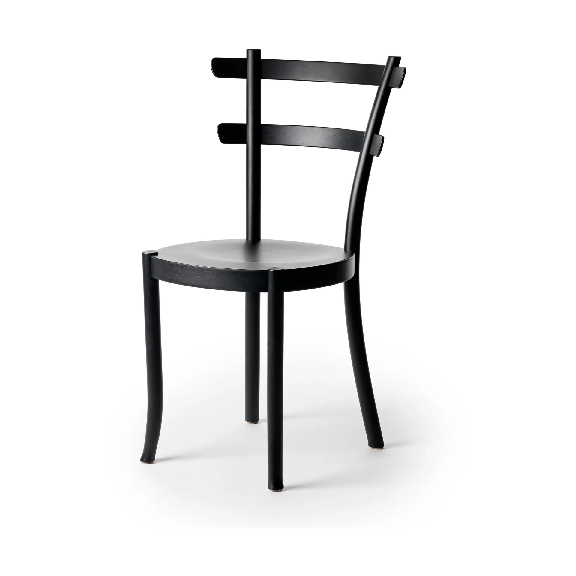 Wood chair, Beech-black stained Gärsnäs