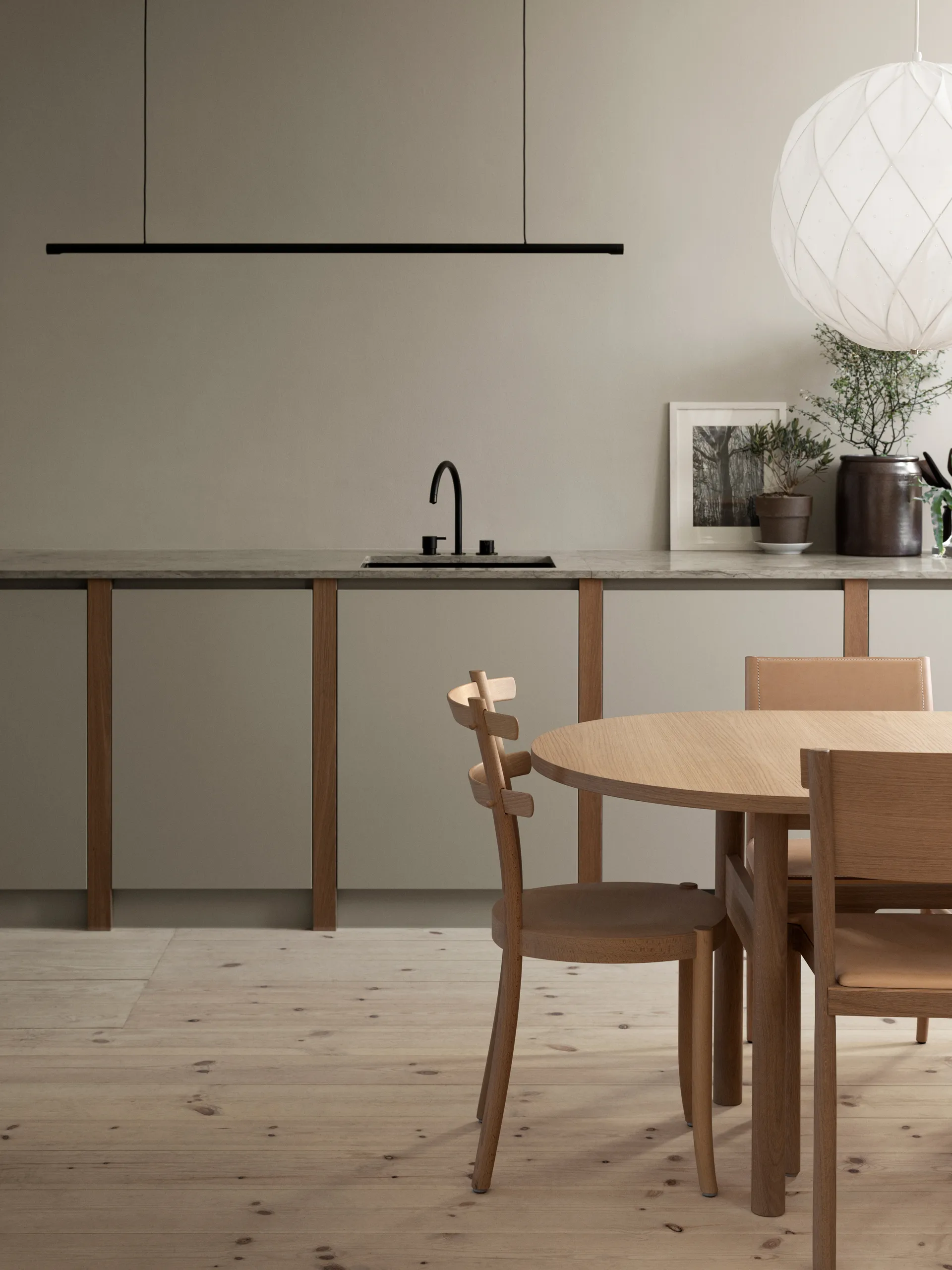 Wood chair, Beech-natural Gärsnäs