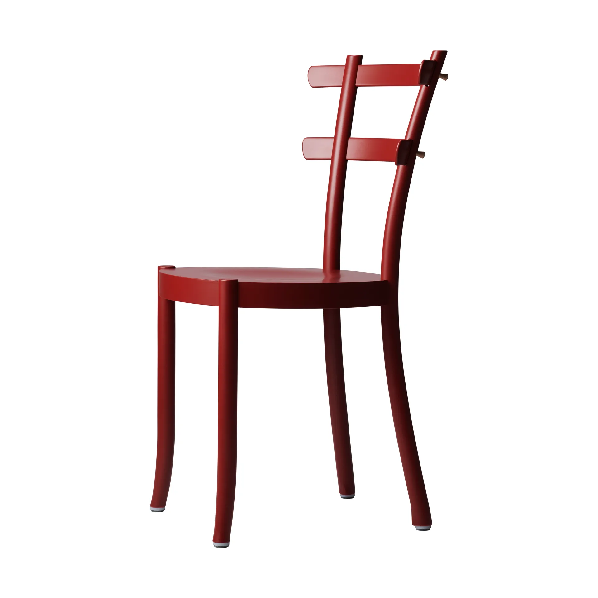 Wood chair, Beech-red stained Gärsnäs