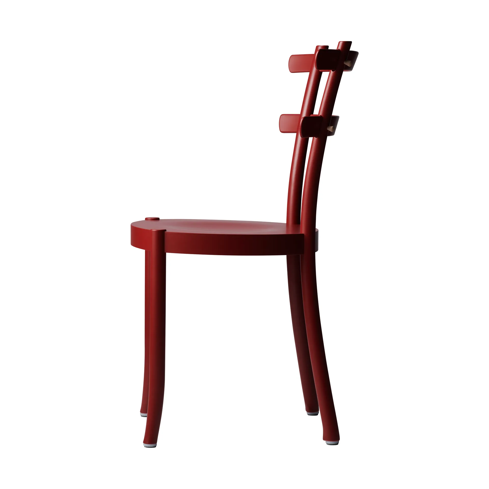 Wood chair, Beech-red stained Gärsnäs