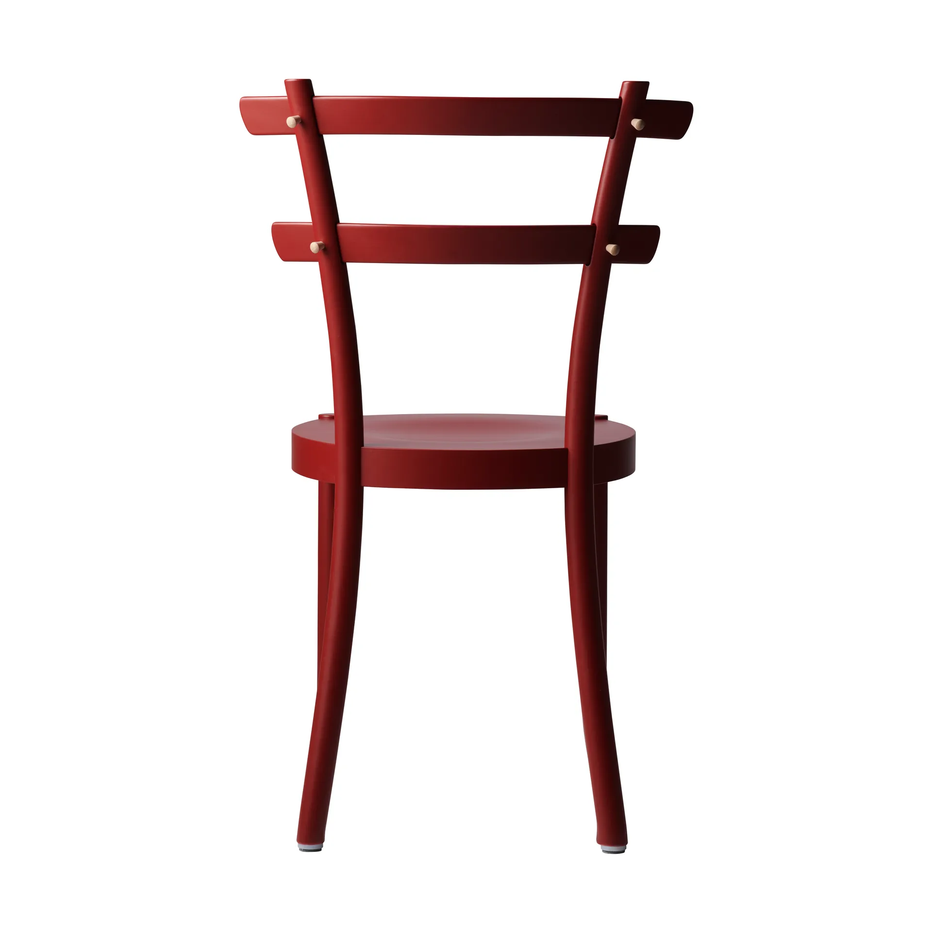 Wood chair, Beech-red stained Gärsnäs