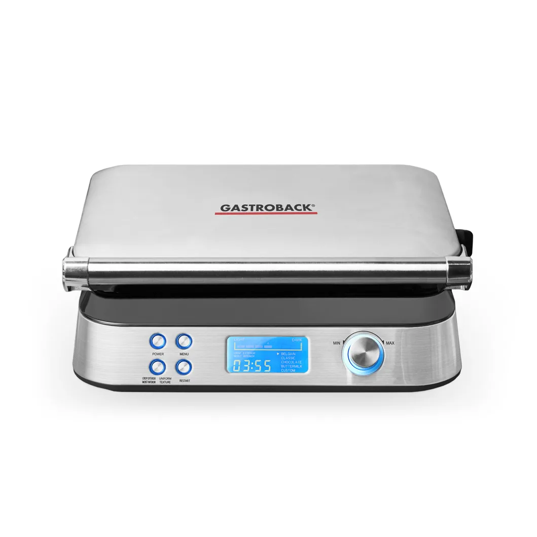 Gastroback 42424 waffle iron, Silver Gastroback