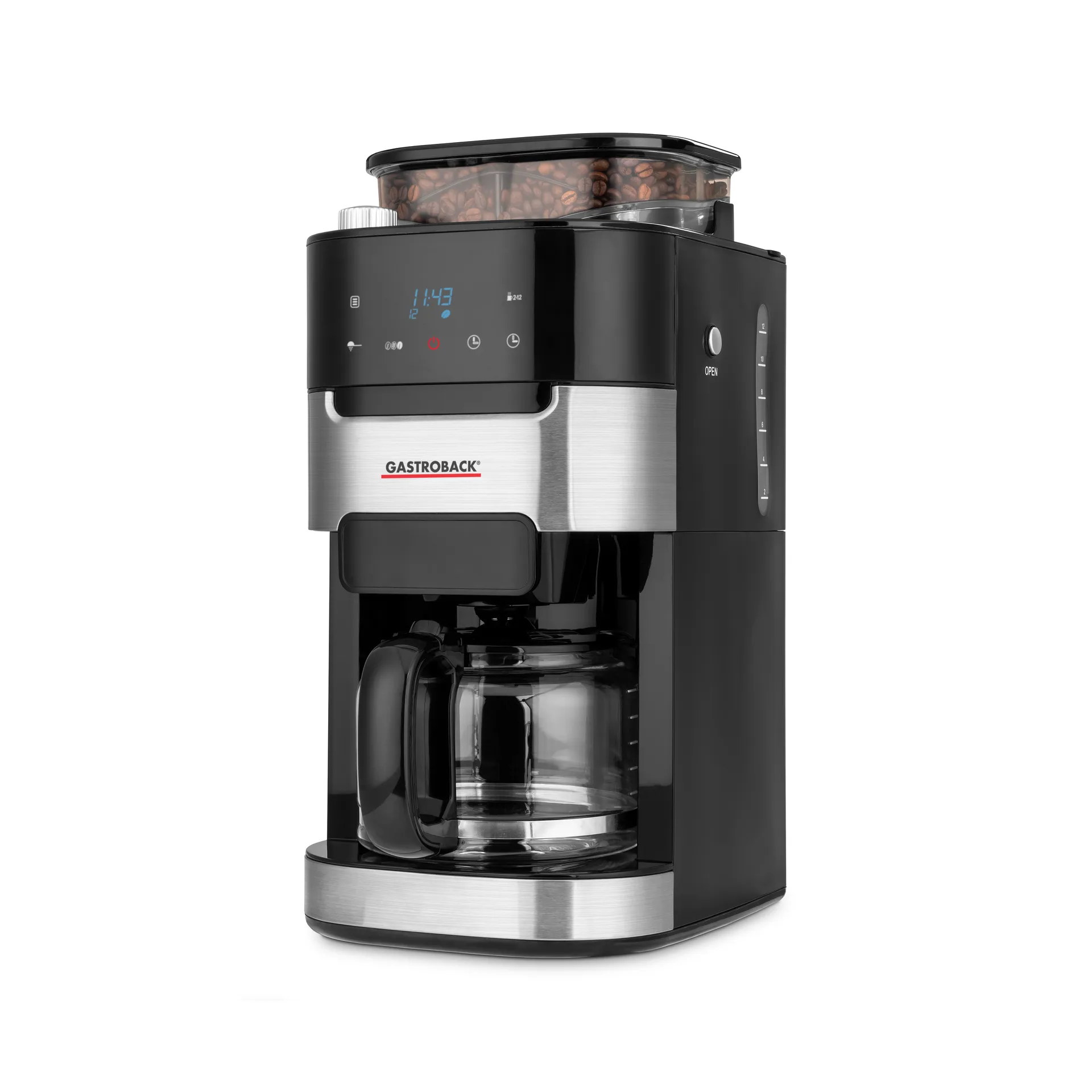 Gastroback Pro 42711 coffee maker, Silver Gastroback