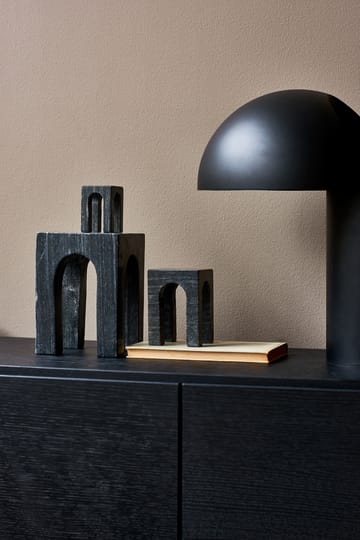 Arkis book end 3 pieces - Black - Gejst