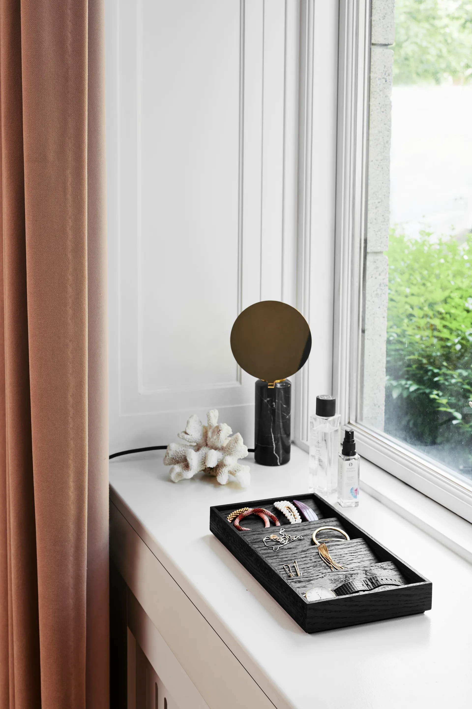 Duune organizer 4 storage tray, Black Gejst