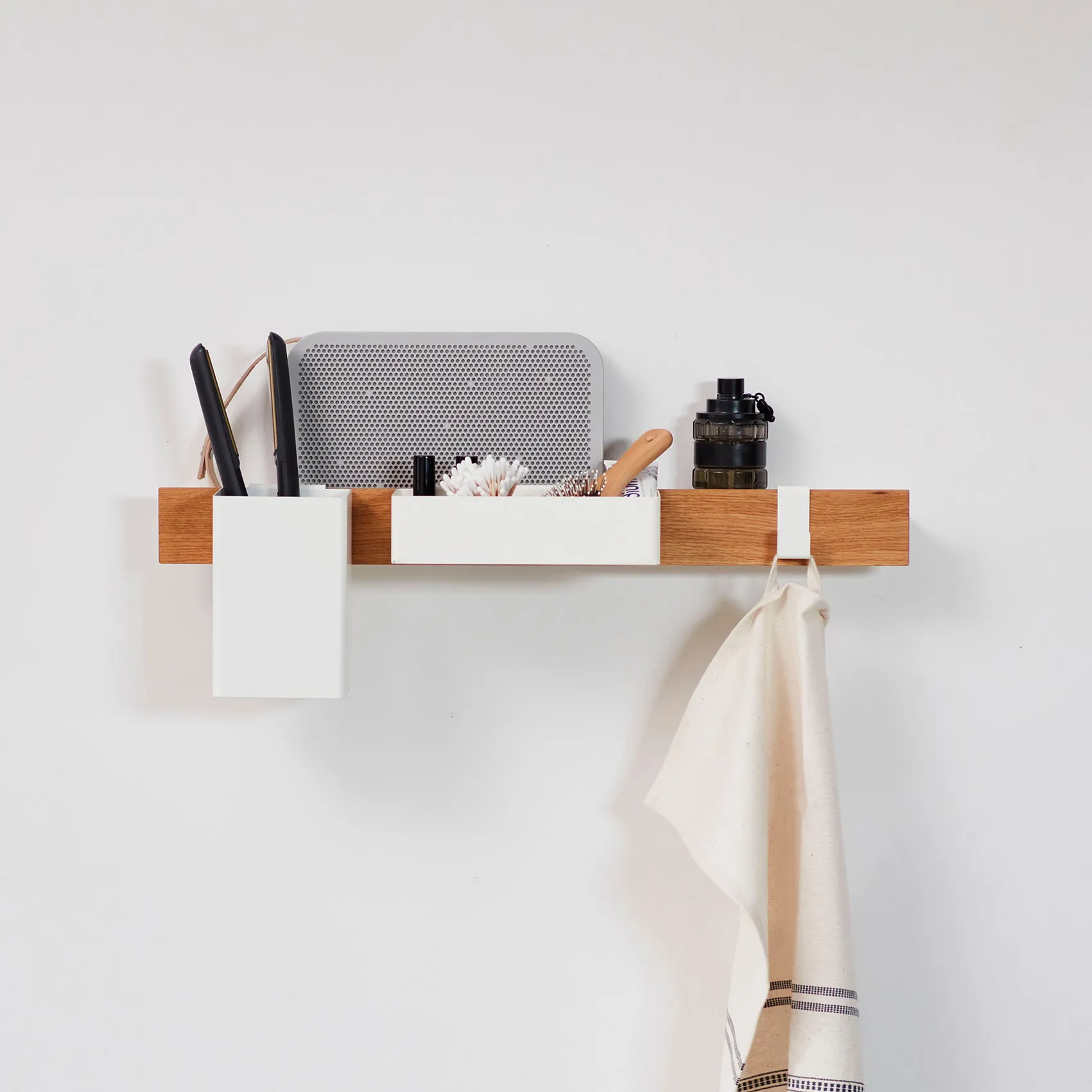 Flex Rail magnetic rail 60 cm, Oak-white Gejst