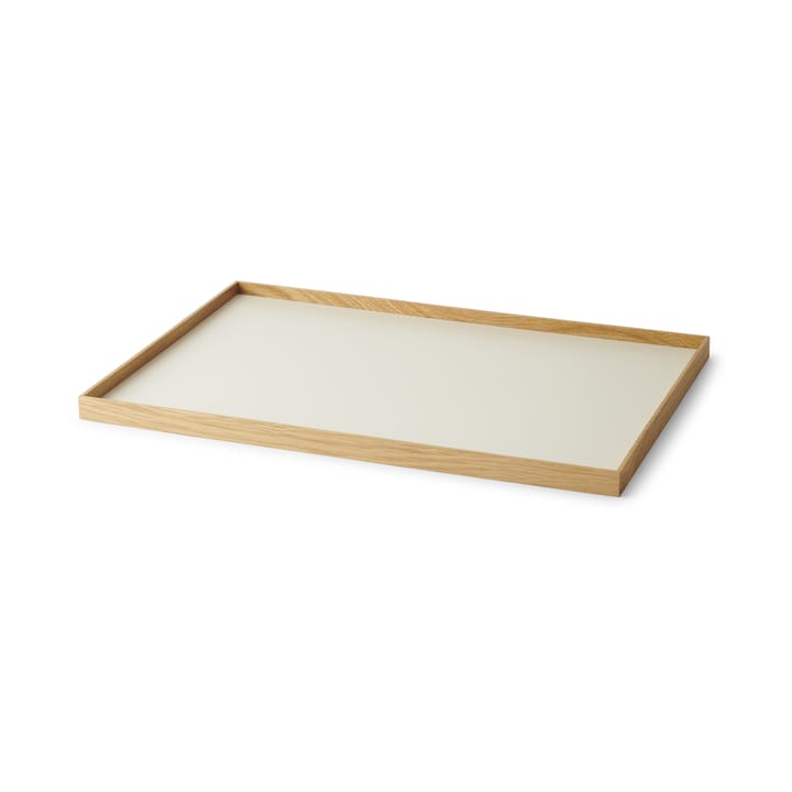 Frame tray large 35.5x50.6 cm - Oak-beige - Gejst