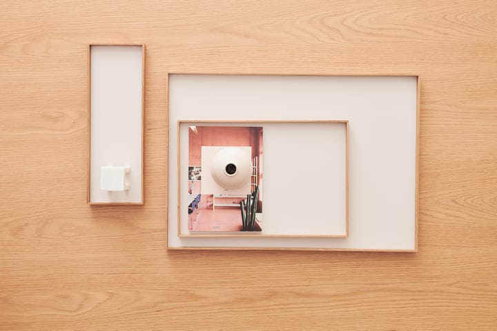 Frame tray large 35.5x50.6 cm, Oak-beige Gejst
