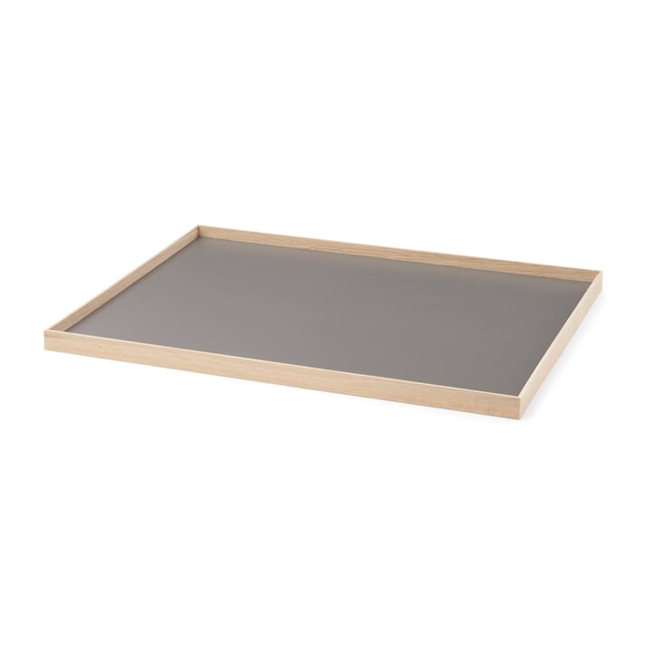Frame tray large 35.5x50.6 cm - Oak-grey - Gejst