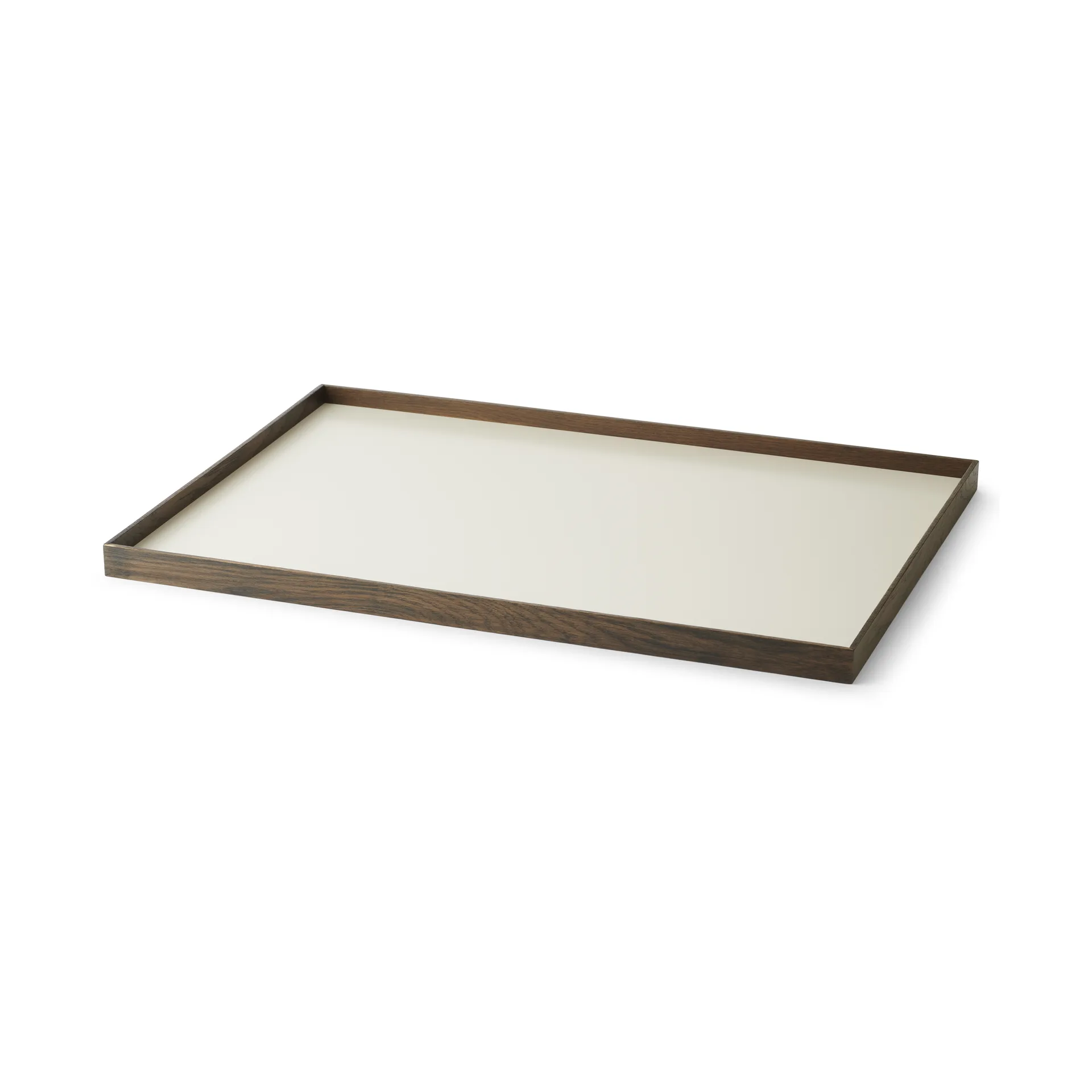 Frame tray large 35.5x50.6 cm, Smoked oak-beige Gejst