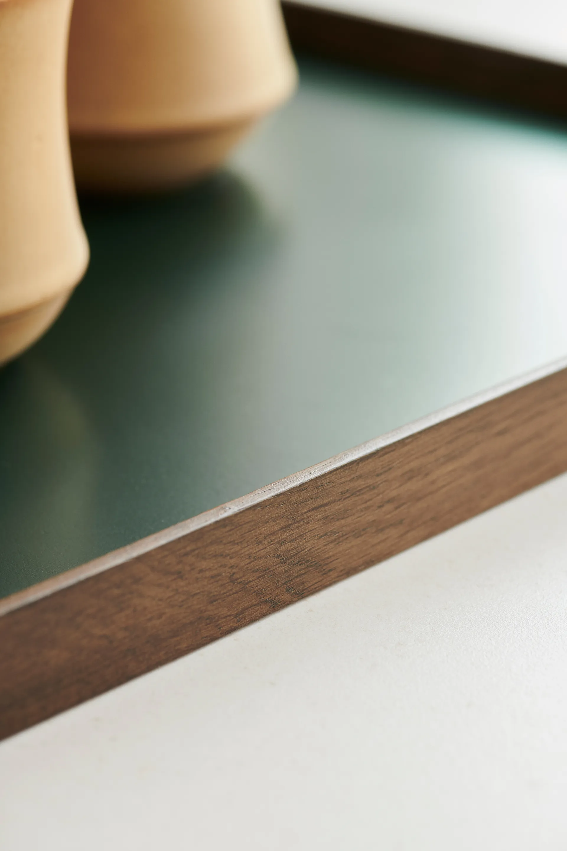 Frame tray large 35.5x50.6 cm, Smoked oak-green Gejst