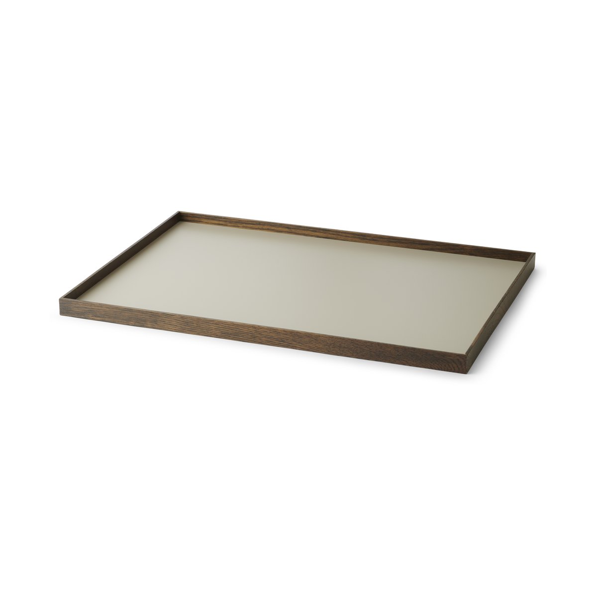 Gejst Frame tray large 35.5x50.6 cm Smoked oak-Grey