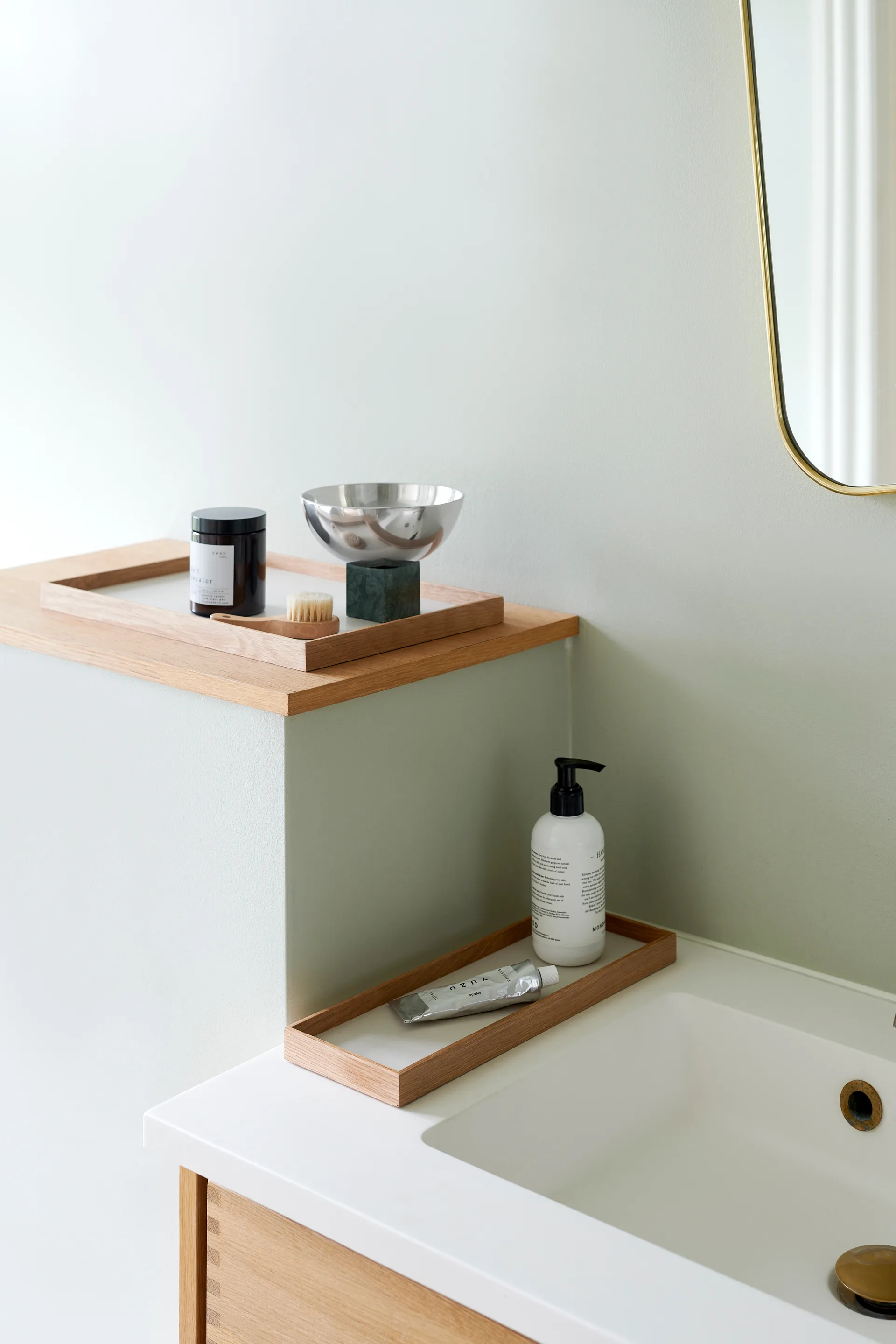 Frame tray medium 23x34 cm, Oak-beige Gejst