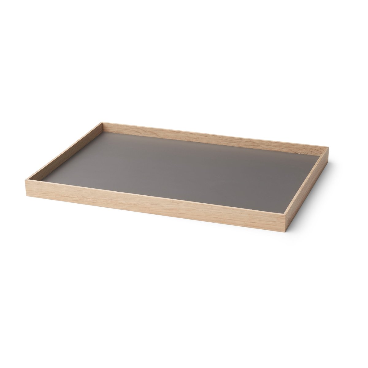 Gejst Frame tray medium 23x34 cm Oak-light grey | Scandinavian Design | Trays | Grey