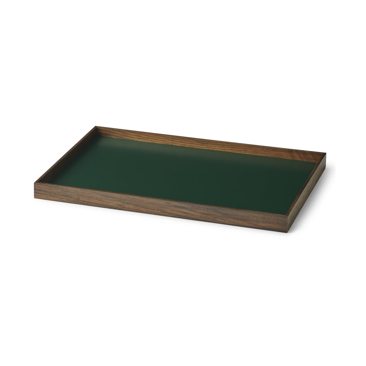 Gejst Frame tray medium 23x34 cm oak-green | Scandinavian Design | Trays | Brown