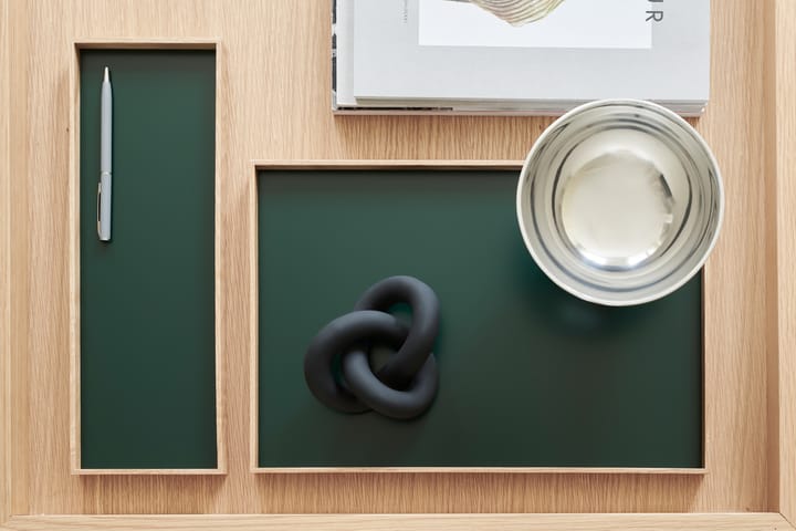 Frame tray small 11x32.4 cm, Oak-green Gejst