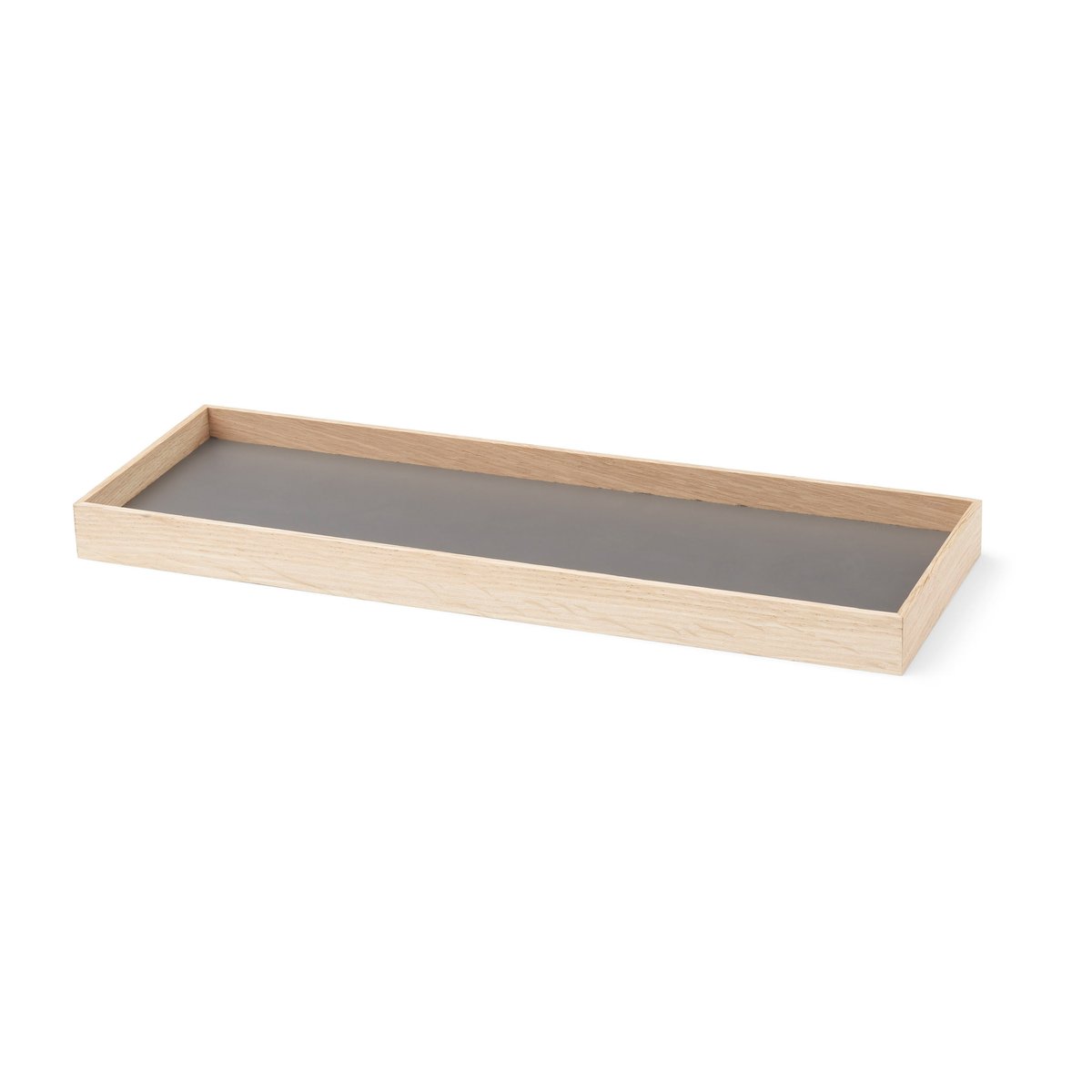 Gejst Frame tray small 11x32.4 cm Oak-light grey | Scandinavian Design | Trays | Grey