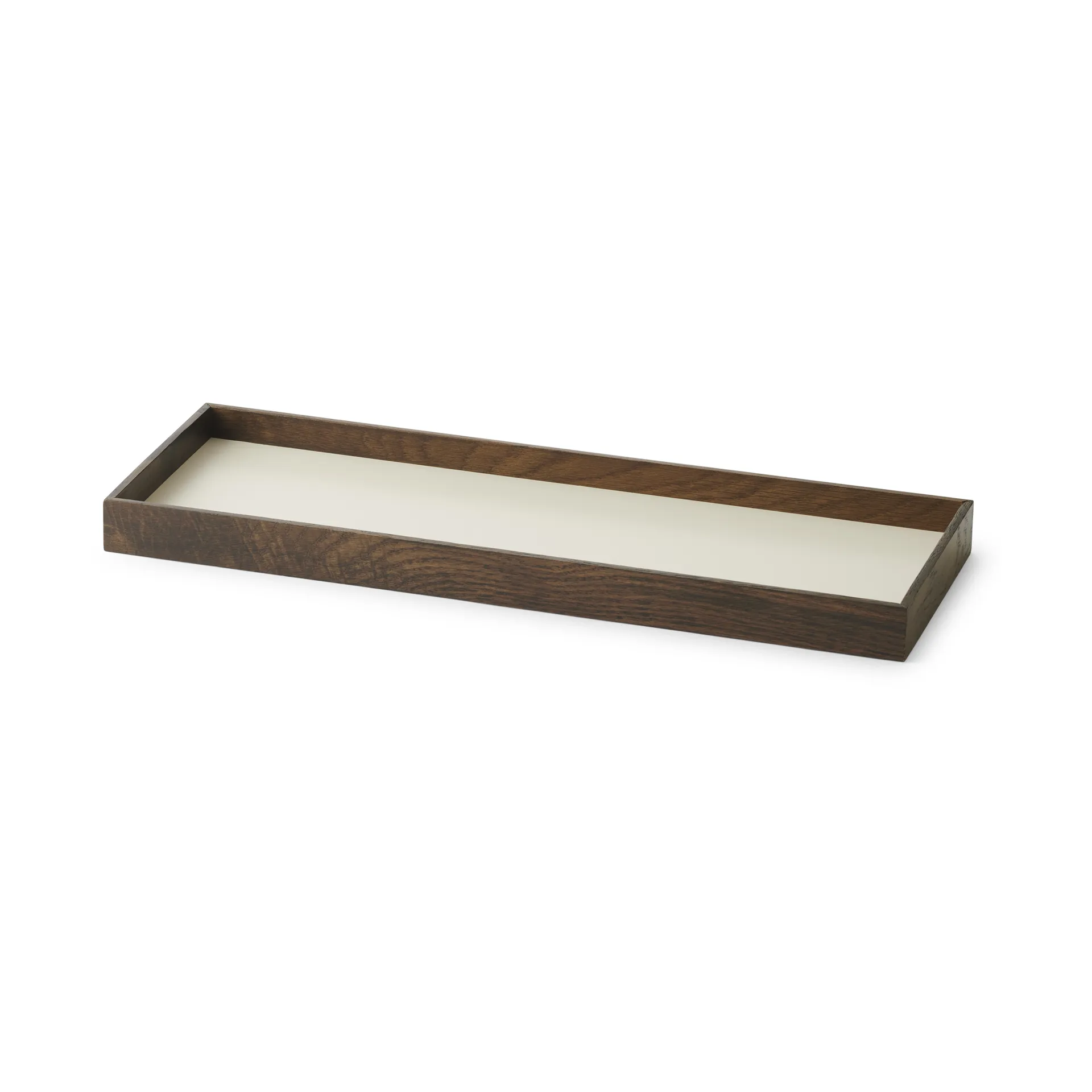 Frame tray small 11x32.4 cm, Smoked oak-beige Gejst