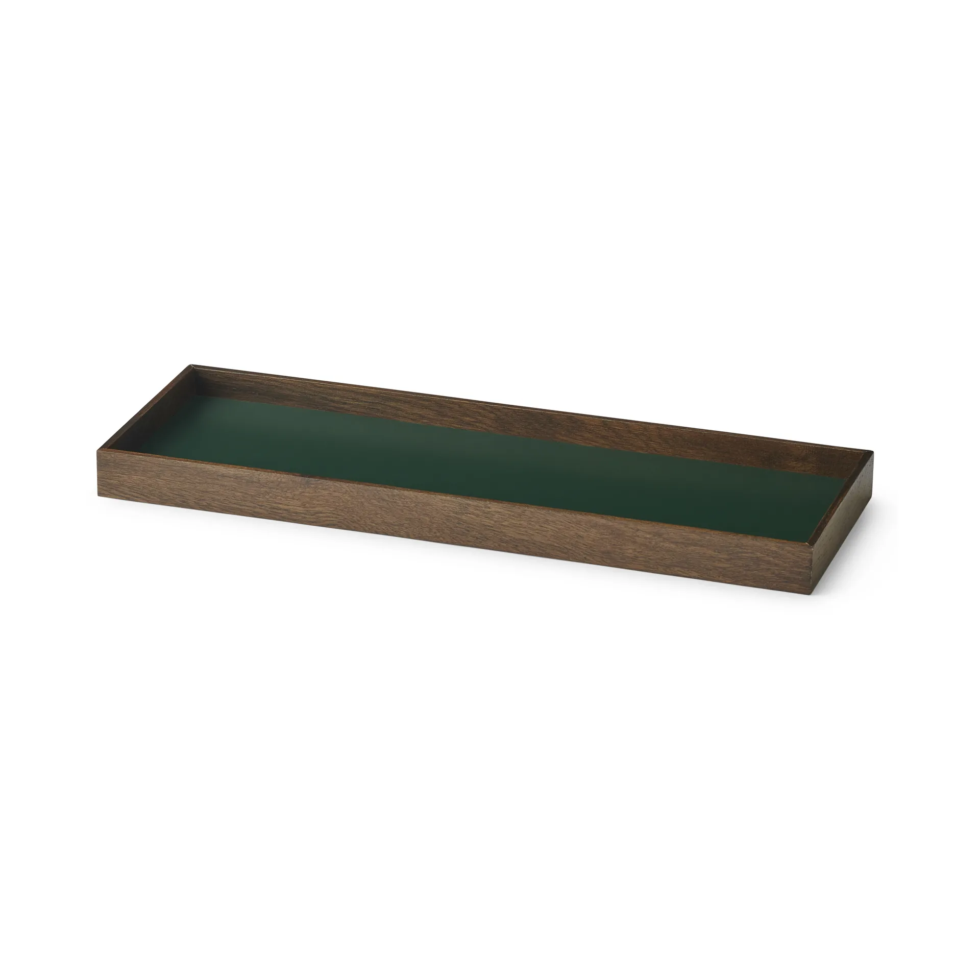 Frame tray small 11x32.4 cm, Smoked oak-green Gejst