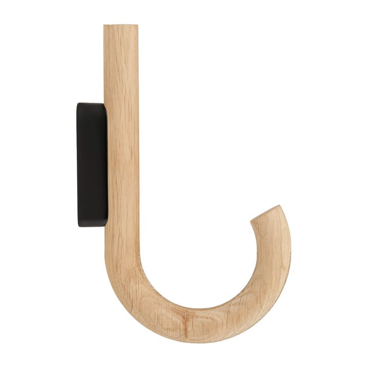 Hook hook 19 cm - Oak-black - Gejst