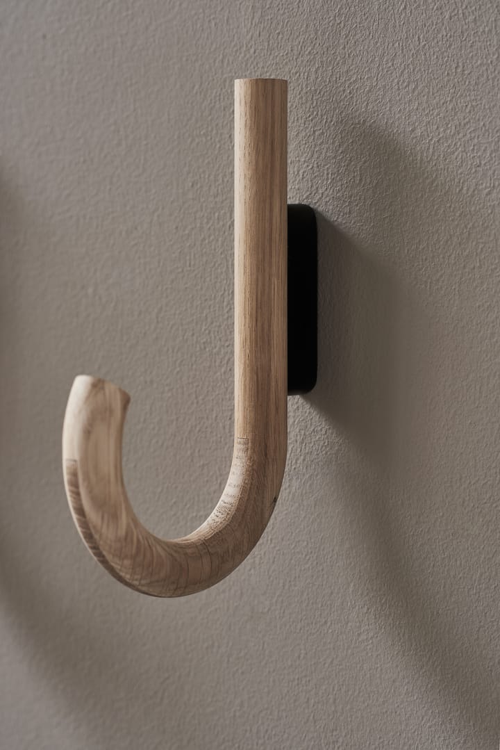 Hook hook 19 cm - Oak-black - Gejst
