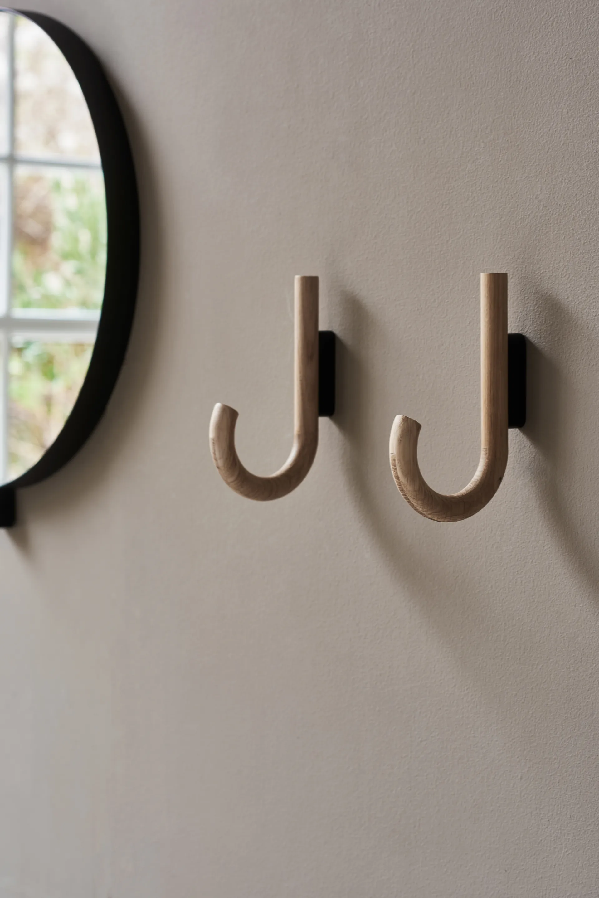 Hook hook 19 cm, Oak-black Gejst