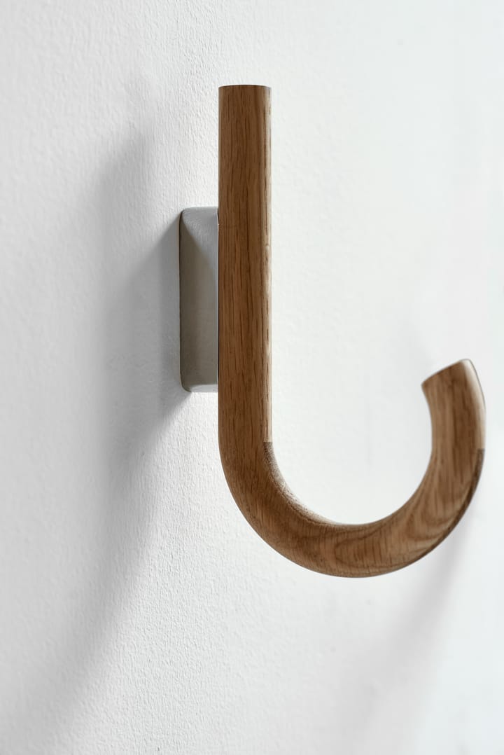 Hook hook 19 cm - Oak-chrome - Gejst