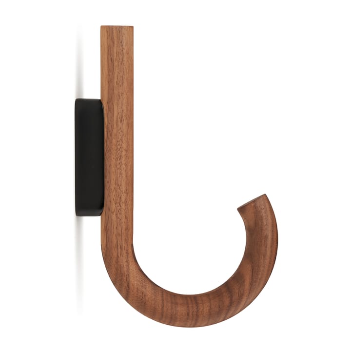 Hook hook 19 cm - Walnut-black - Gejst