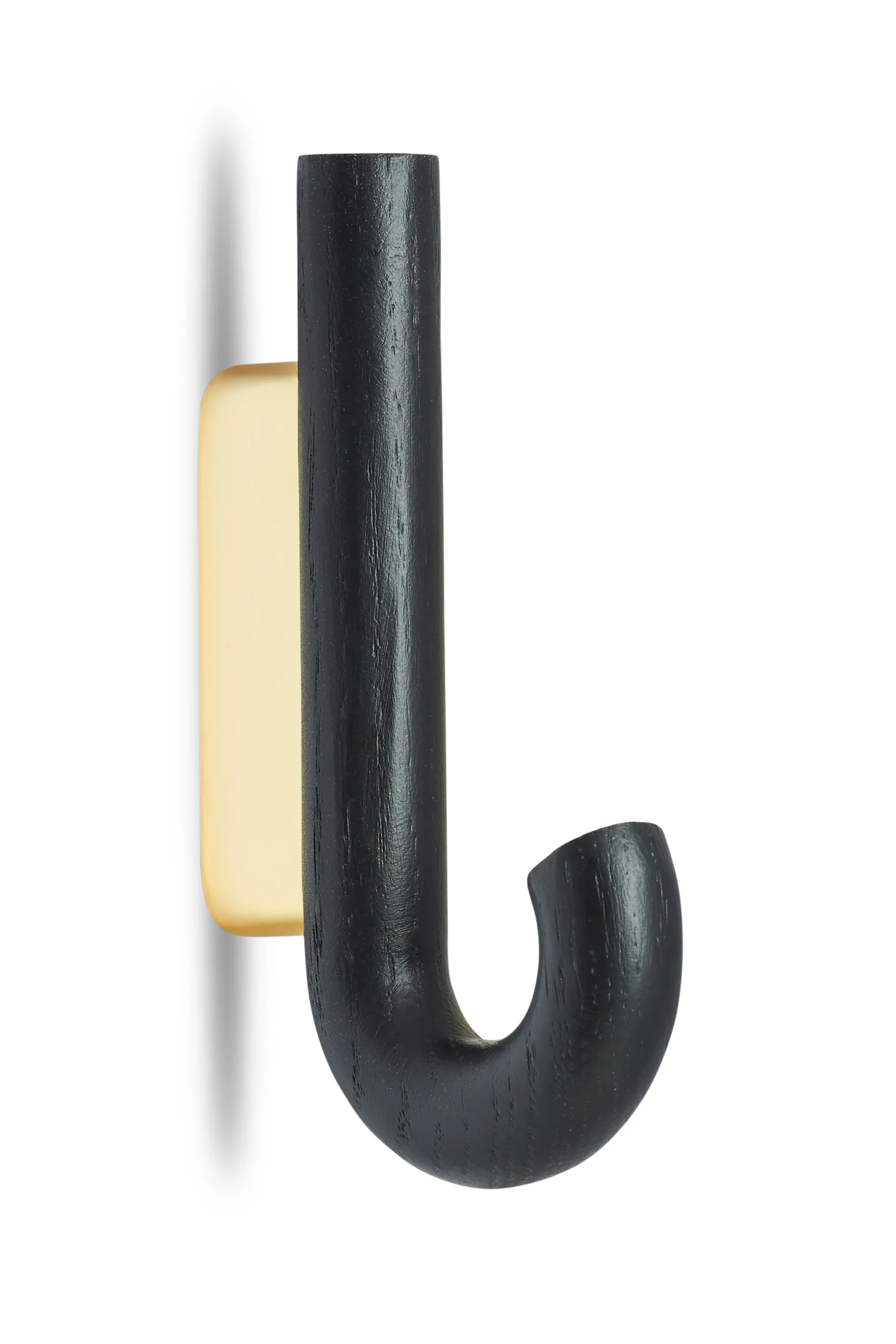 Hook hook mini 13.3 cm, Black oak-brass Gejst