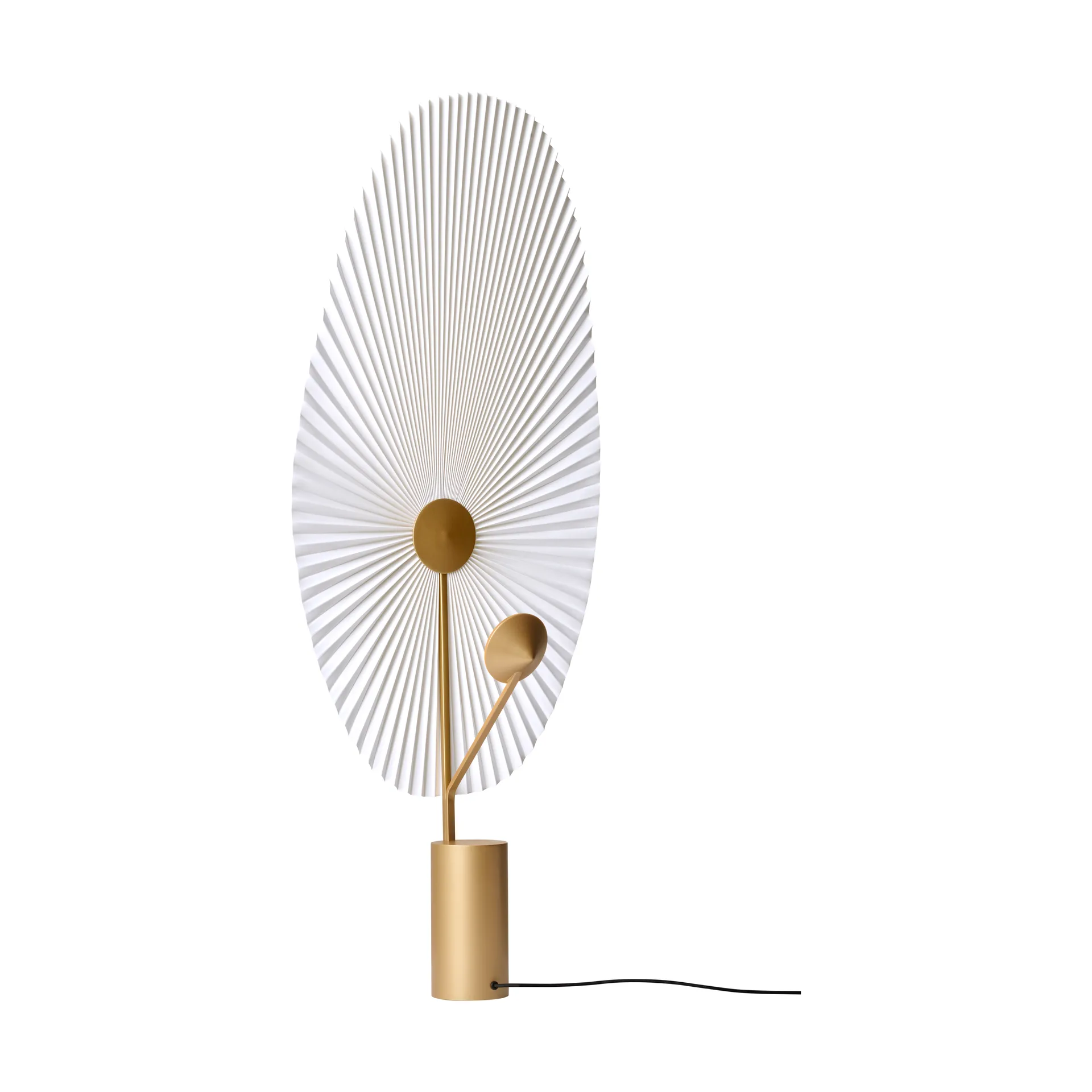 Liris floor lamp, Brass Gejst