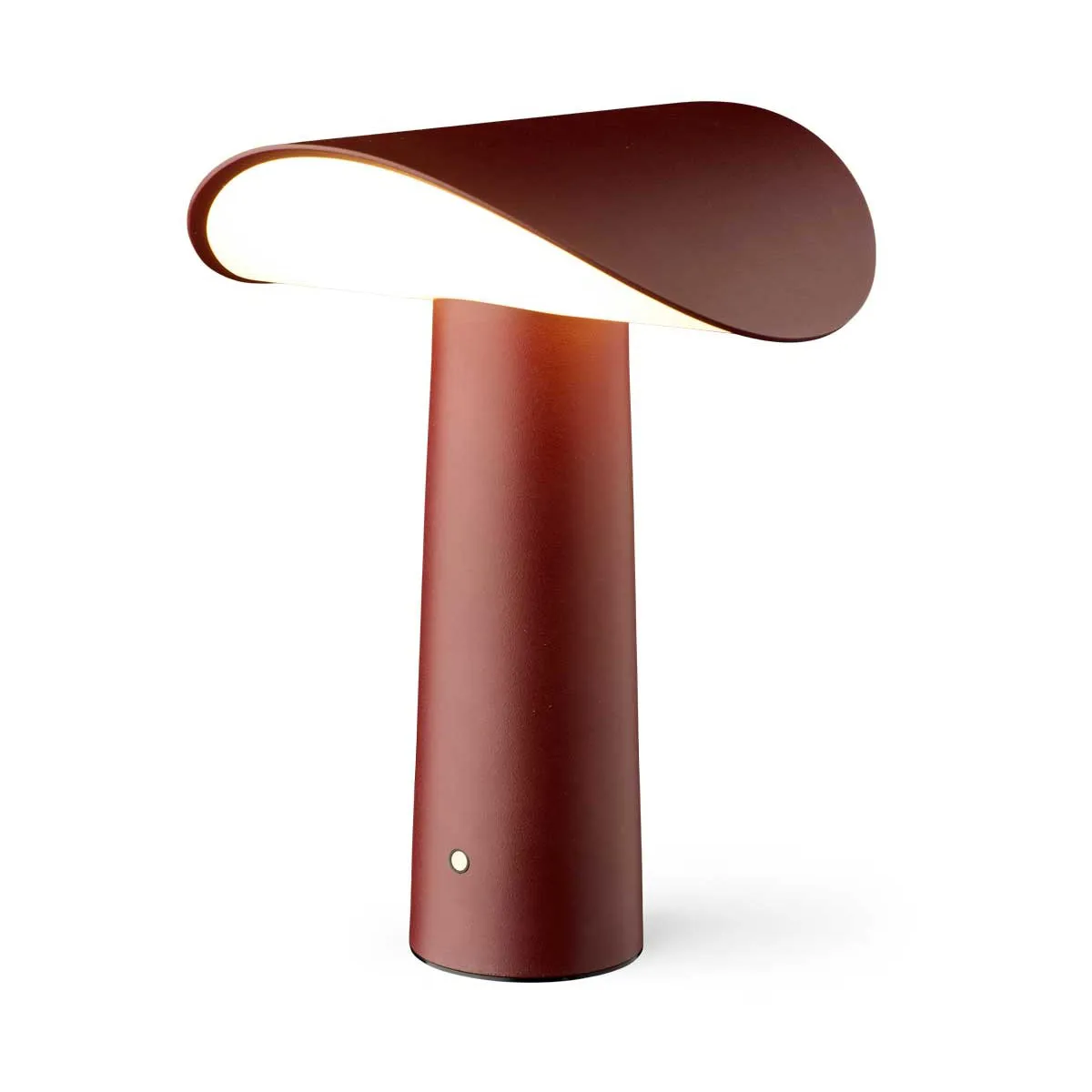 Lium portable table lamp 22.5 cm, Burgundy Gejst