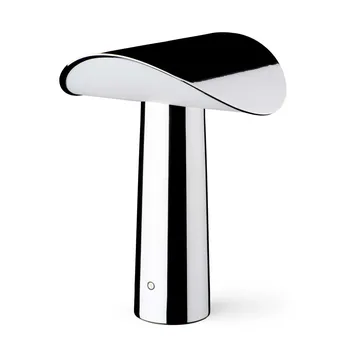 Lium portable table lamp 22.5 cm - Chrome - Gejst